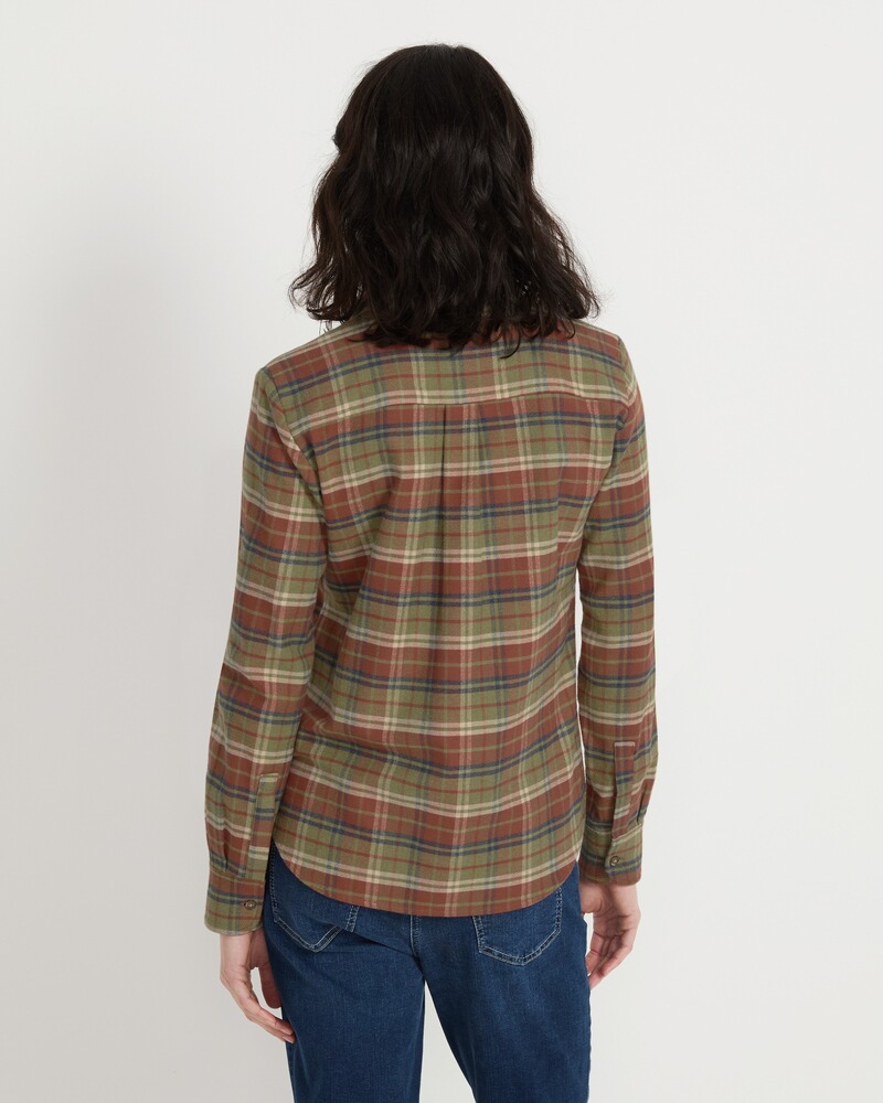 Flanellbluse, Brigitte von Schönfels