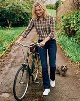 5-Pocket-Jeans Vic Flared, Raffaello Rossi