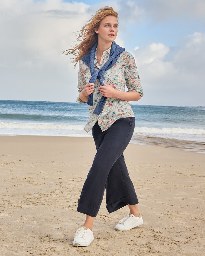 Rundhals-Pullover, Brigitte von Schönfels