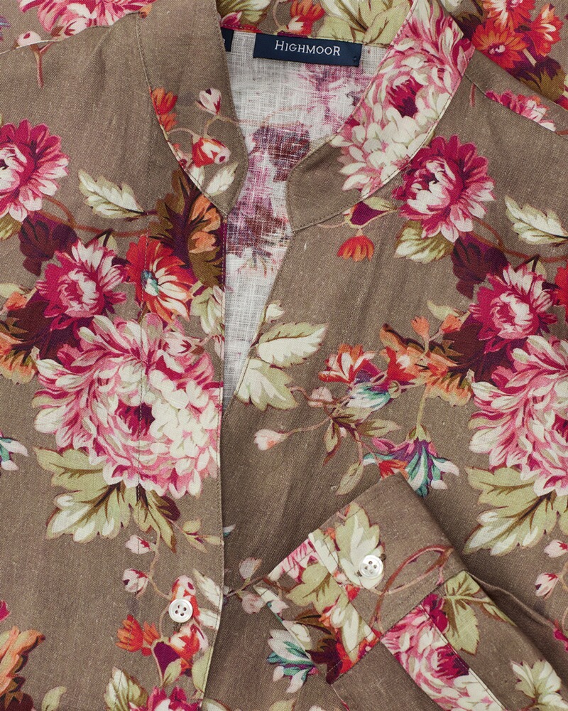 Leinenbluse, HIGHMOOR