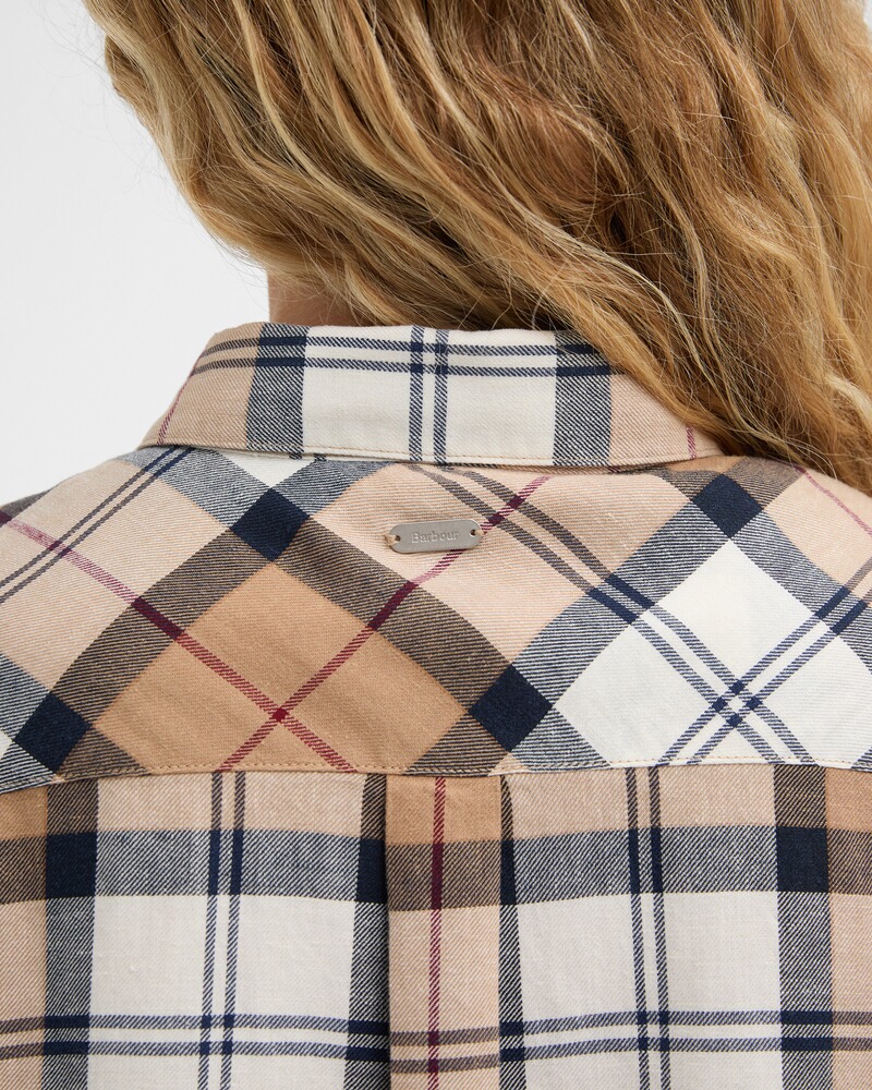 Halbarm-Karobluse Fern, Barbour