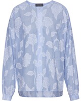 Weite Streifenbluse, White Label