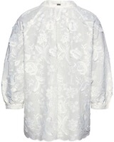 Schlupfbluse mit Blumenstickerei, White Label