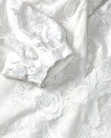 Schlupfbluse mit Blumenstickerei, White Label