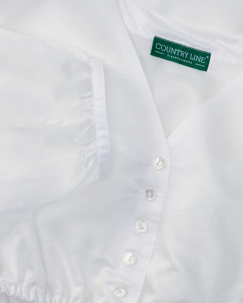Dirndlbluse mit V-Ausschnitt, Country Line