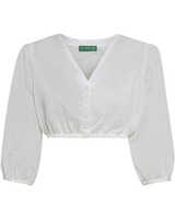Dirndlbluse mit V-Ausschnitt, Country Line