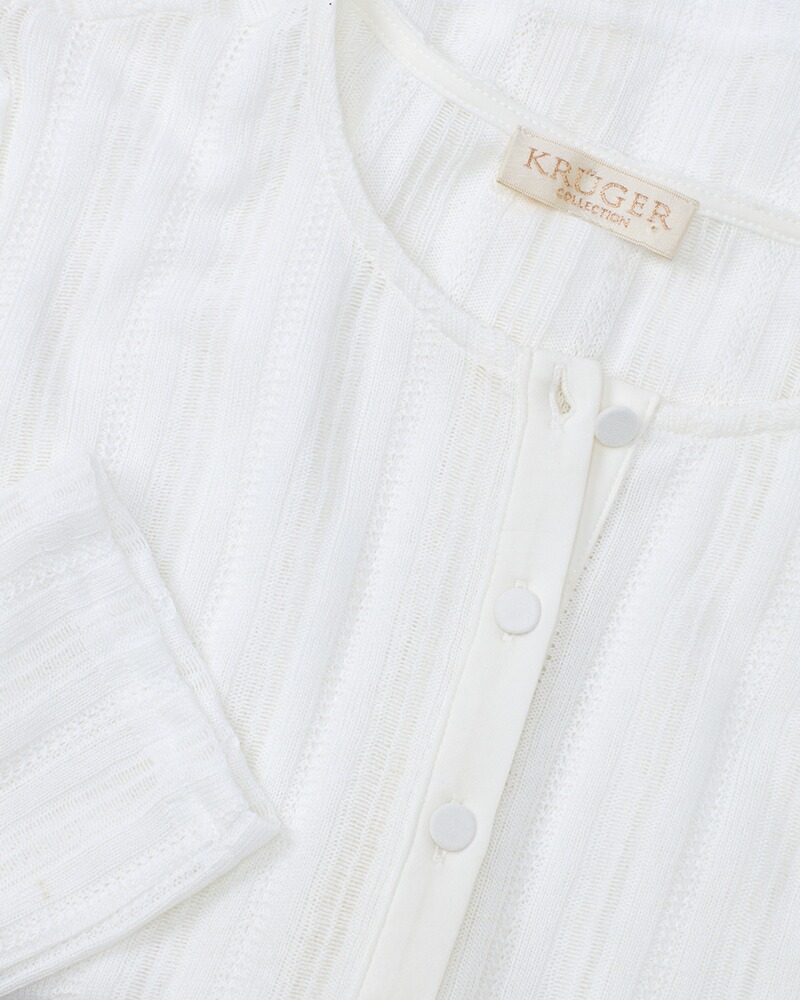 Spitzenbluse mit 3/4-Arm, Krüger