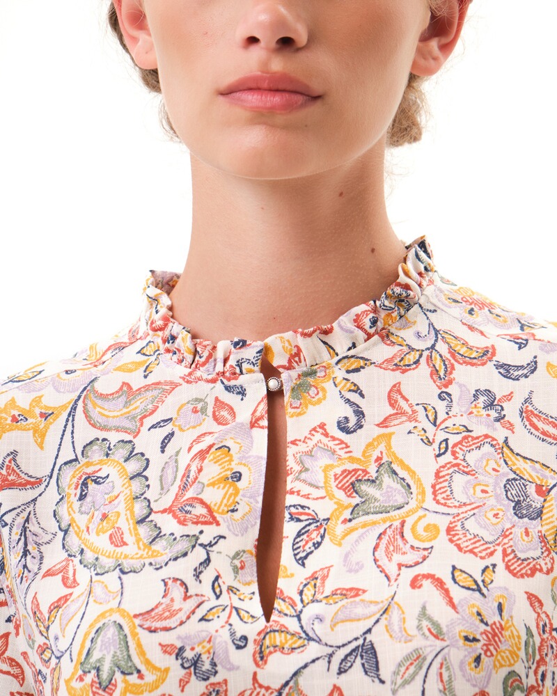 Kurzarmbluse Banu, FELICITAS