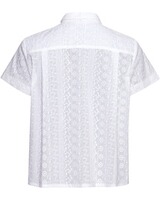 Kurzarm-Stehkragenbluse Beline, FELICITAS