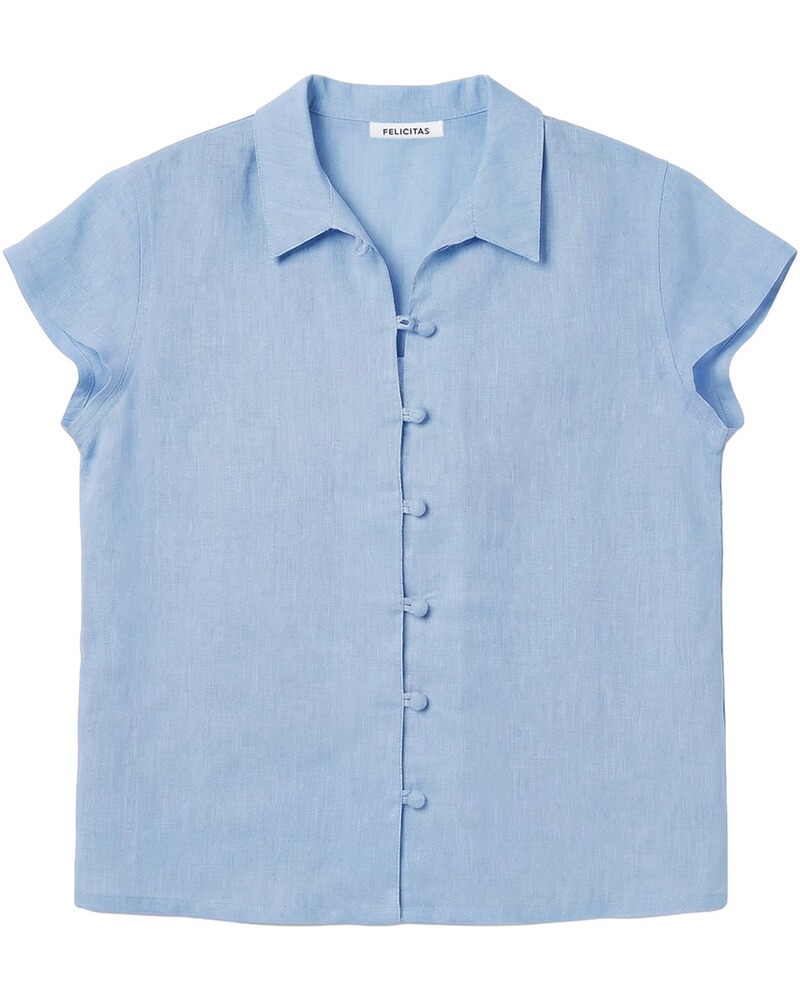 Halbarm-Bluse Barina