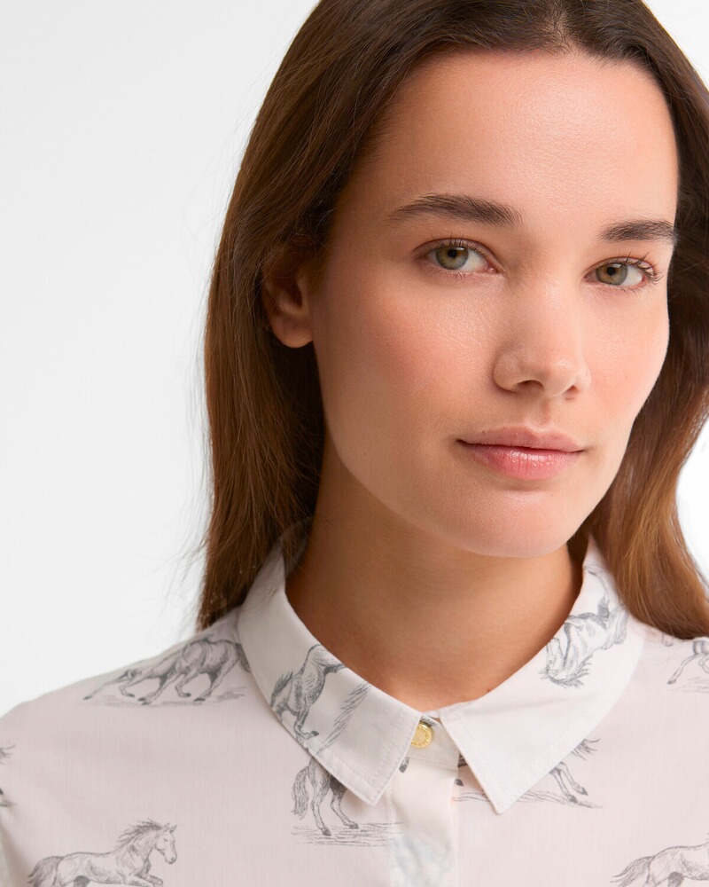 Bluse Safari Pferd, Barbour