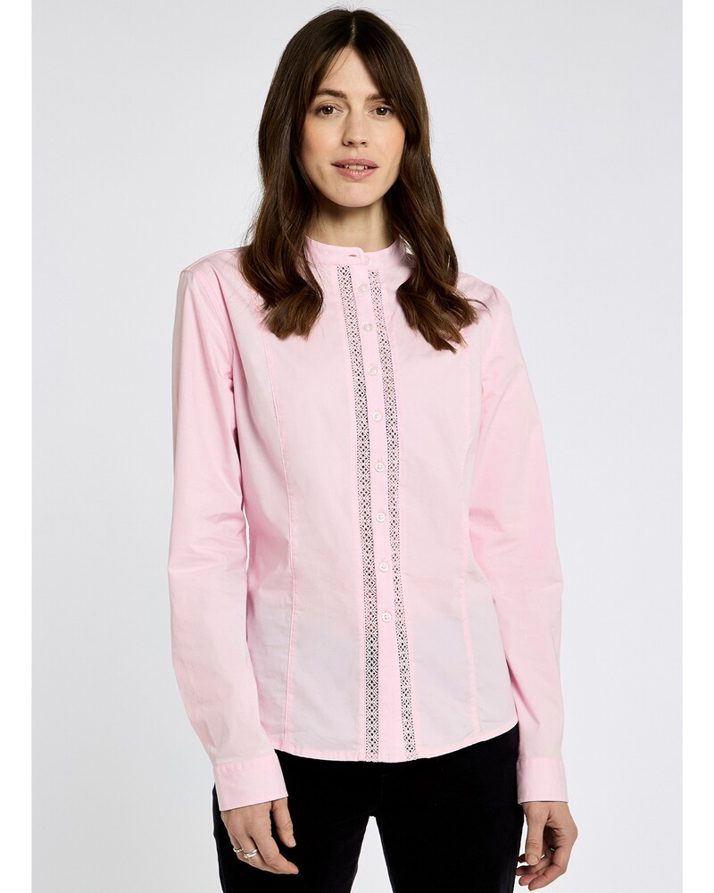 Bluse Waterlily mit Spitzeneinsatz, Dubarry