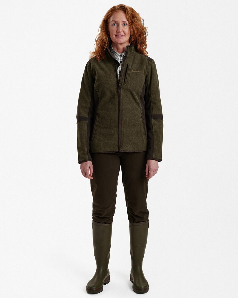 Damen Fleecejacke Pam, Deerhunter
