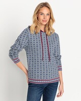 Jacquard-Kapuzenpullover, REITMAYER