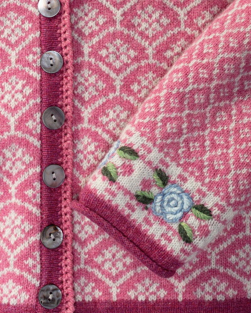 Jacquard-Strickjacke, REITMAYER