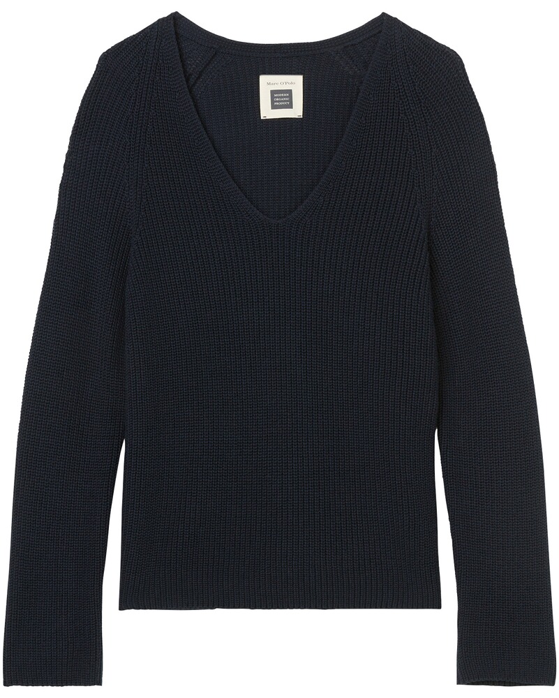 V-Strickpullover