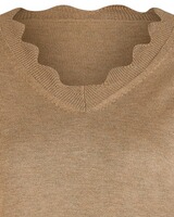 Pullover Penny mit Wellenkante, FELICITAS