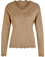 Pullover Penny mit Wellenkante, FELICITAS