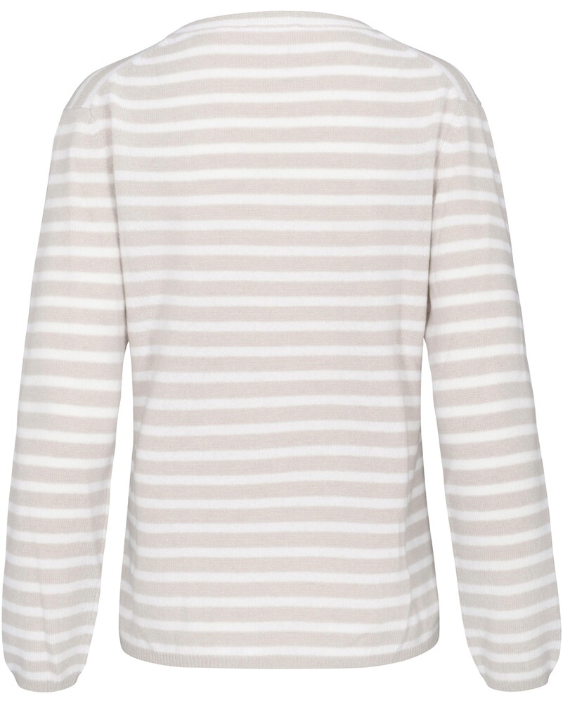 Ringel-V-Pullover, Brigitte von Schönfels