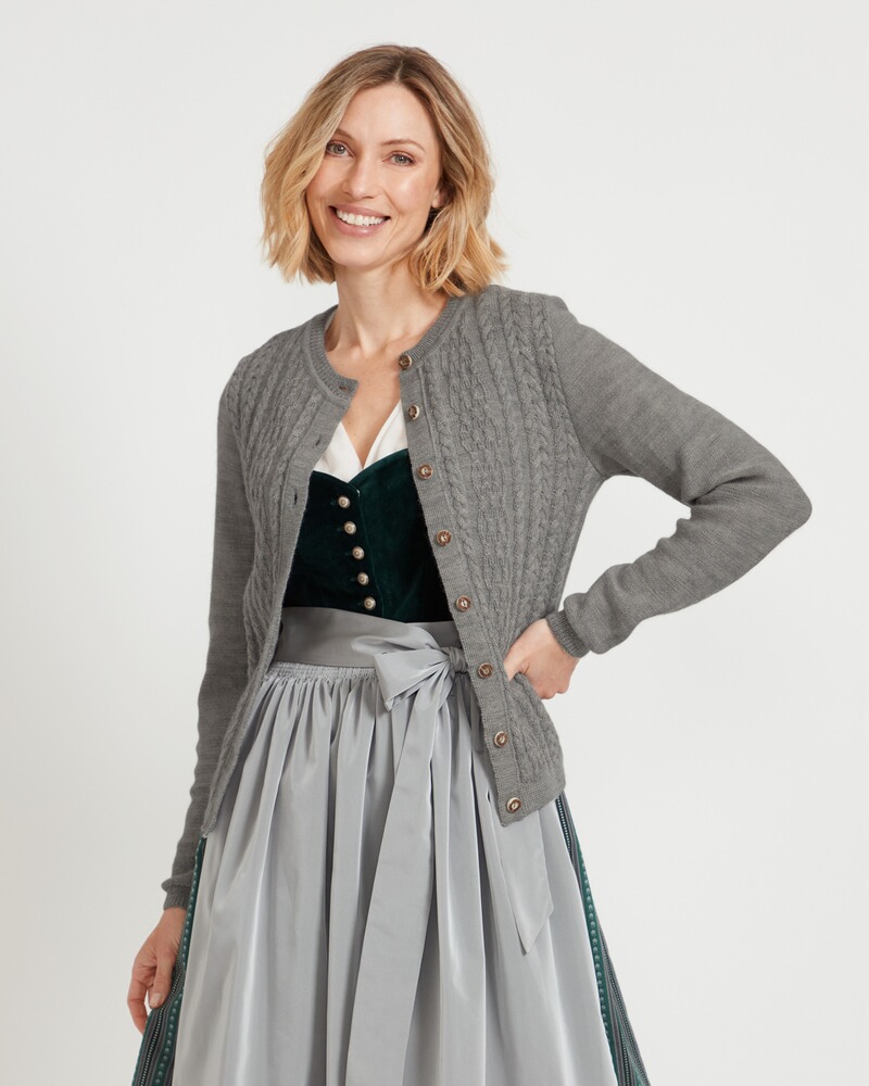 Zopfstrickjacke, Luis Steindl