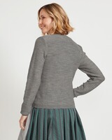Zopfstrickjacke, Luis Steindl