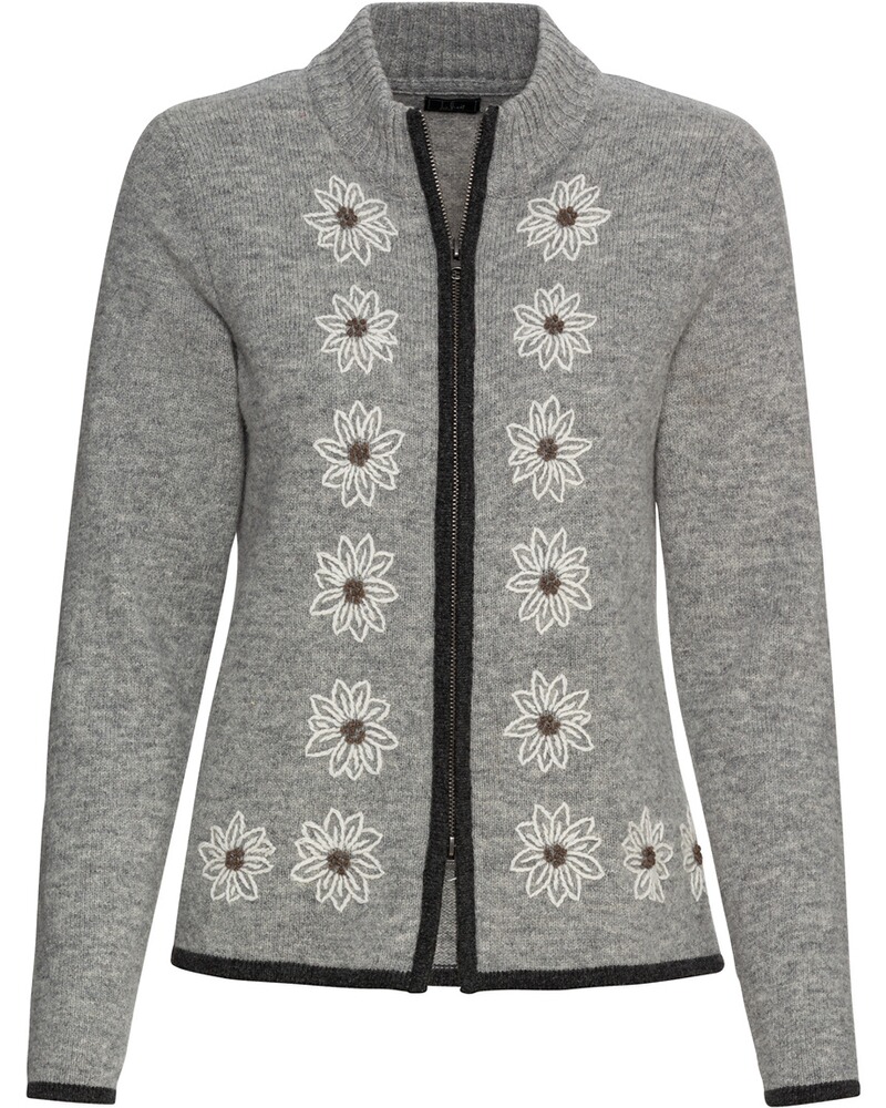 Strickjacke mit Edelweiss