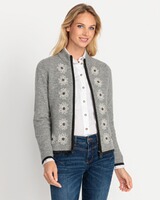 Strickjacke mit Edelweiss, Luis Steindl