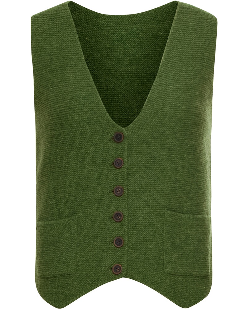 Linksstrickweste