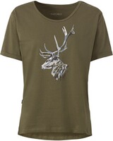 Damen T-Shirt Hirsch, Parforce Essential