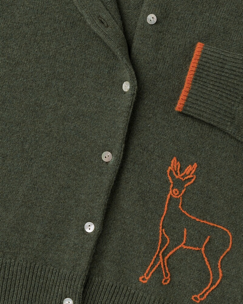 Cardigan Rehbock, Brigitte von Schönfels