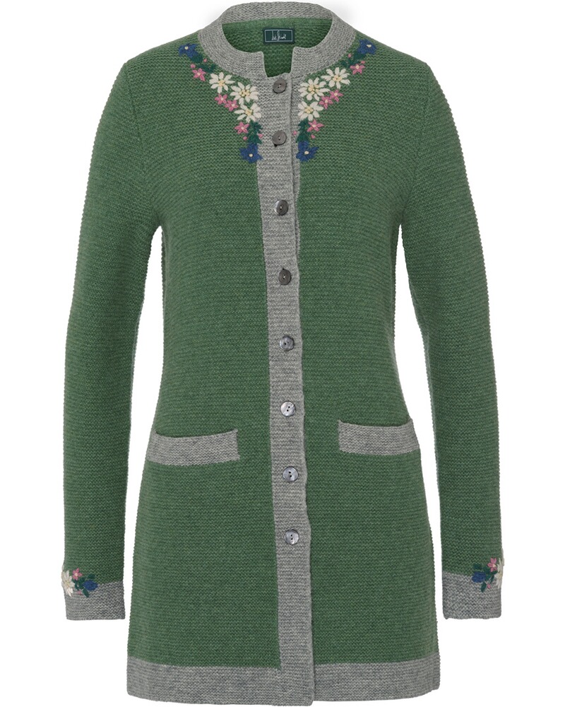 Lange Strickjacke