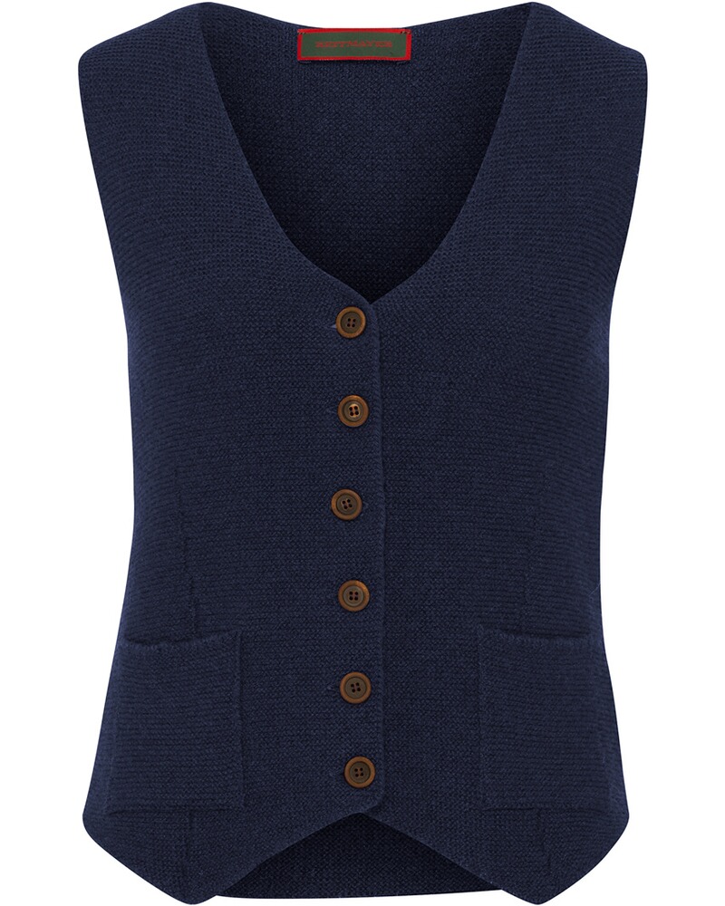 Linksstrickweste
