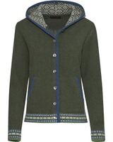 Jacquard-Cardigan mit Kapuze, REITMAYER