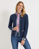 Strickjacke mit Jacquard-Muster, REITMAYER