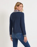 Strickjacke mit Jacquard-Muster, REITMAYER