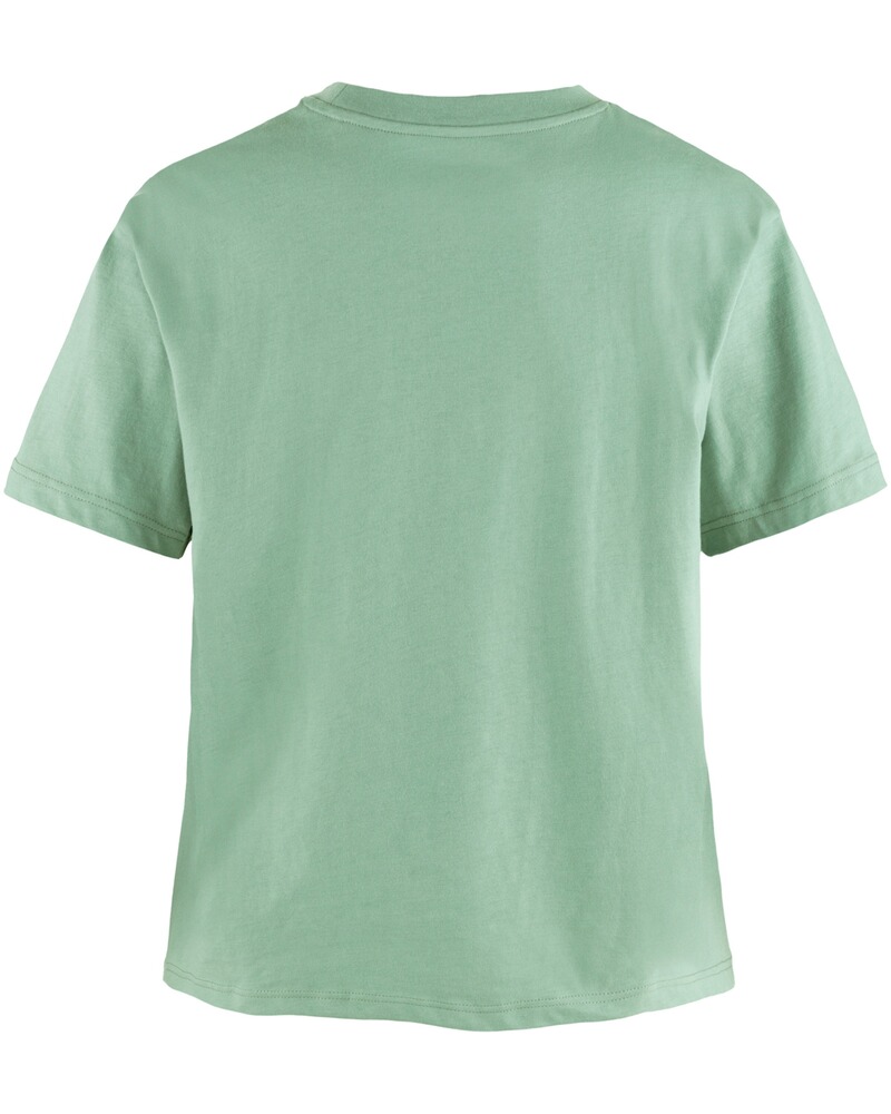 Damen T-Shirt Fjällblomster Logo, Fjällräven