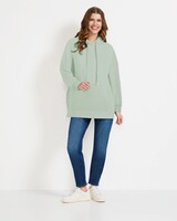 Hoodie-Cape mit Logo, Marc O'Polo