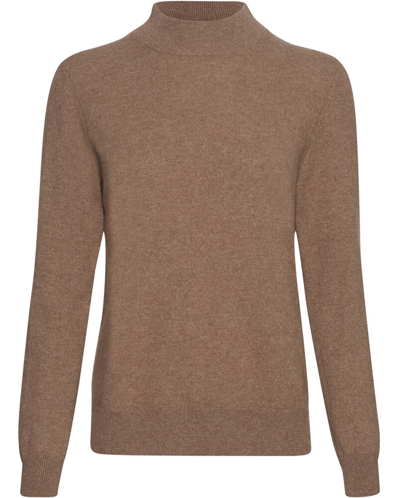 Kaschmir Stehkragenpullover