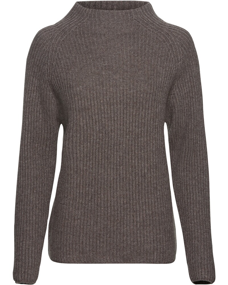Kaschmir Stehkragenpullover
