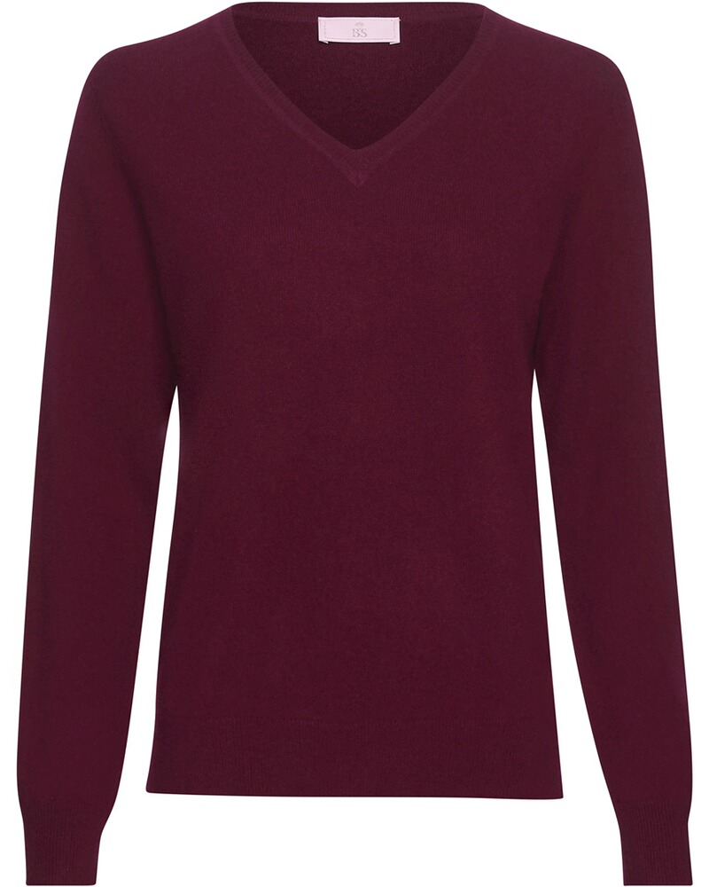 Kaschmir V-Pullover