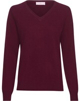 Kaschmir V-Pullover, Brigitte von Schönfels