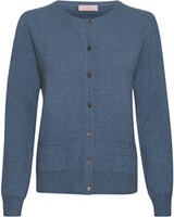 Kaschmir Rundhals-Cardigan, Brigitte von Schönfels