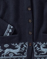 Strickjacke mit Jacquard-Muster, Luis Steindl