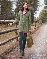Leder-Shopper mit Hirschstick, REITMAYER