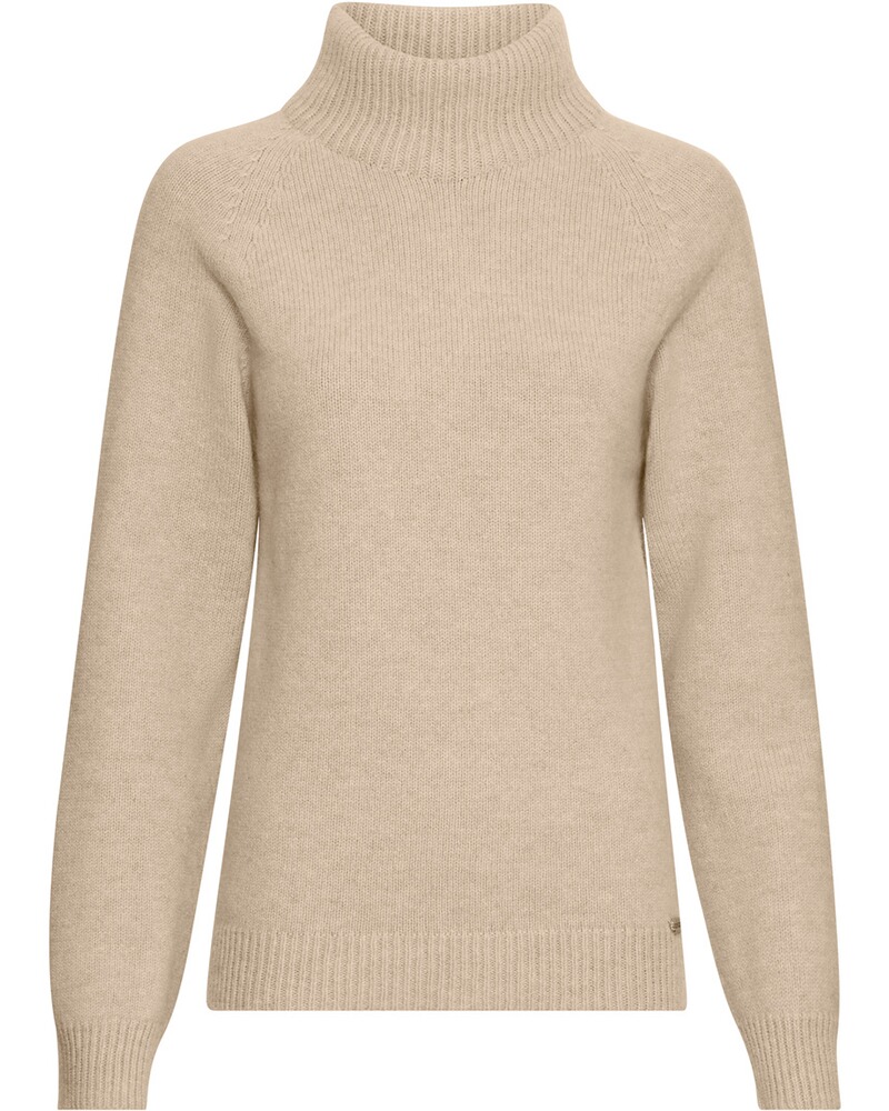 Stehkragen-Pullover