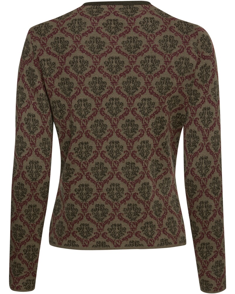 Jacquard-Strickjacke Engadin, Hammerschmid