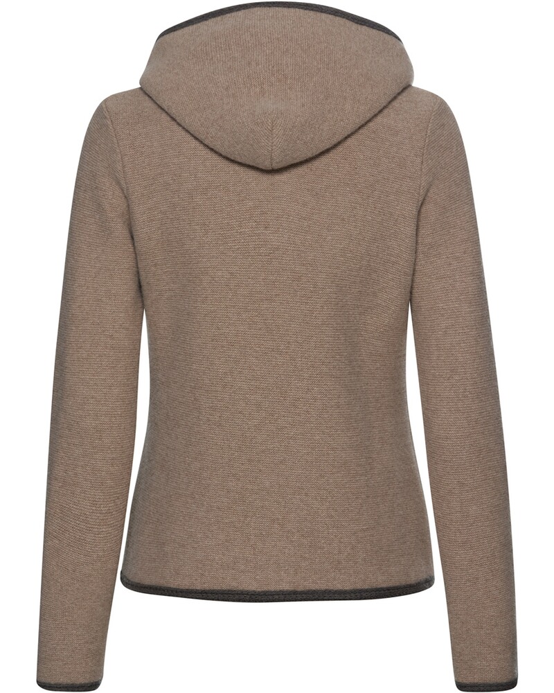 Kapuzen-Strickjacke Malwine, Stapf