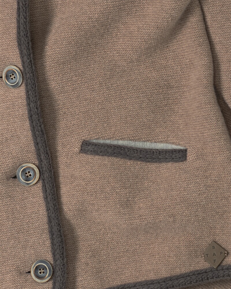 Kapuzen-Strickjacke Malwine, Stapf