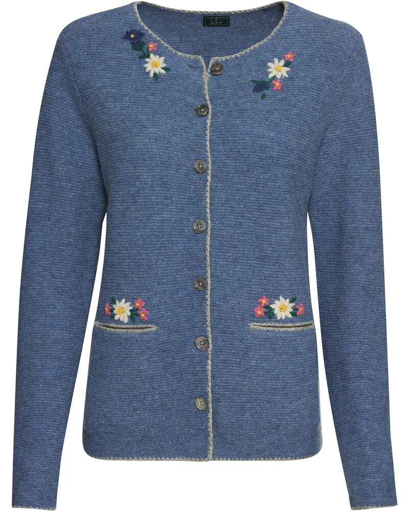 Links-Links-Strickjacke