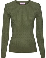 Rundhals-Pullover, Brigitte von Schönfels